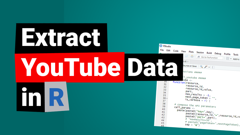 How to Extract Data from YouTube using R and the YouTube API - Yuichi